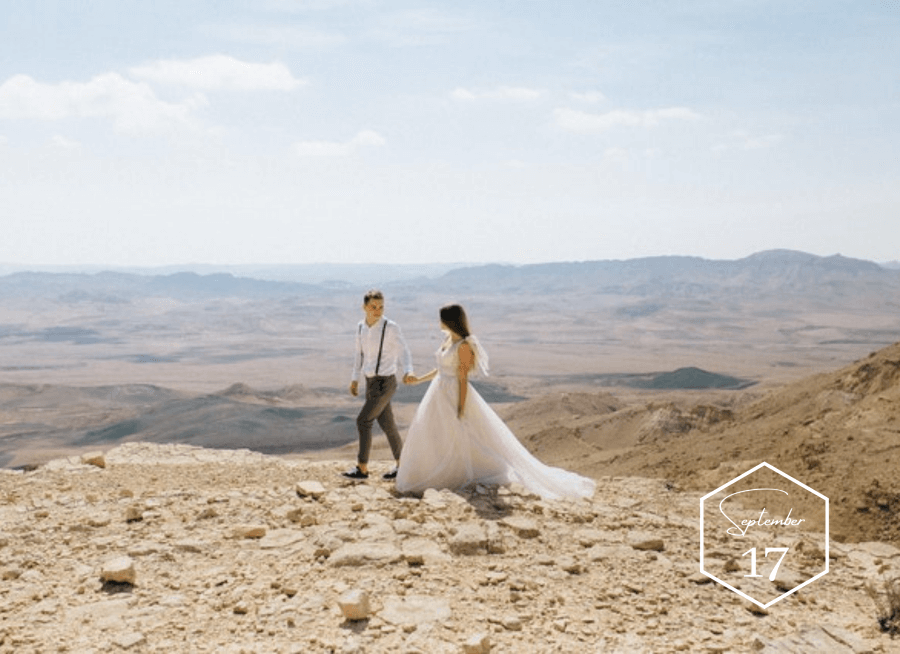 bride and groom adventure elopement