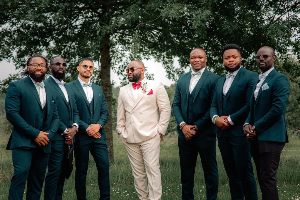 Groom styling with personalized accessories and modern trends in 2025