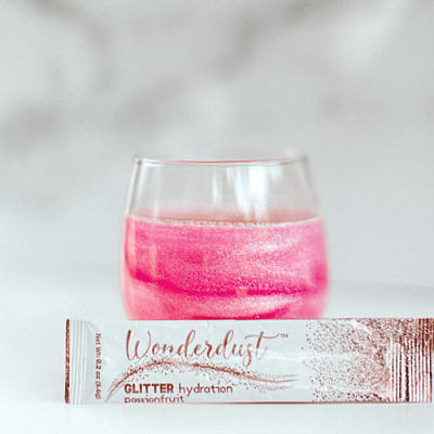 Bachelorette party cocktail glitter Wonderdust™ hydrating glitter dust